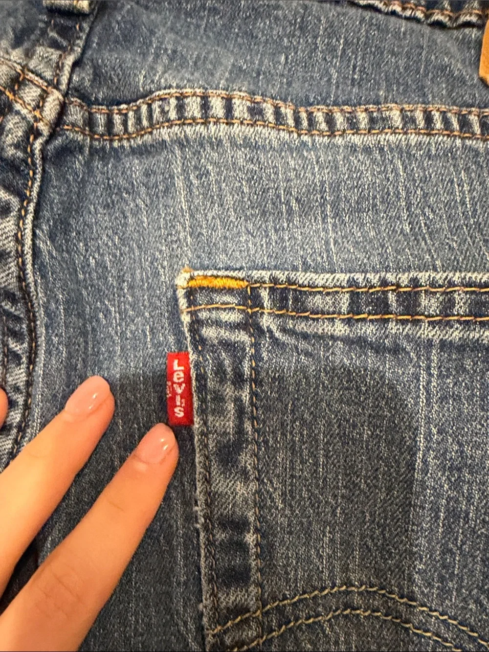 Levi's Men's Medium Blue Straight Jeans